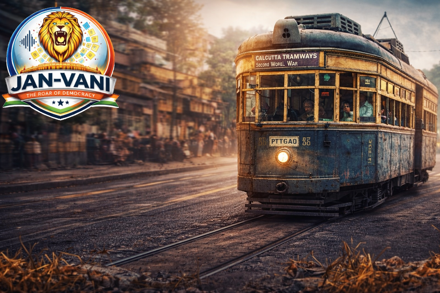 Second World War Tram Kolkata special heritage service
